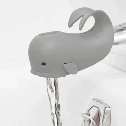Skip Hop Bath Safety|Bath Accessories & Organization*- Baby Bath Spout Cover, Universal Fit, Moby, Grey