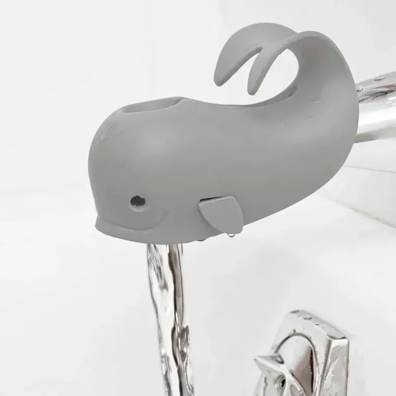 Skip Hop Bath Safety|Bath Accessories & Organization*- Baby Bath Spout Cover, Universal Fit, Moby, Grey