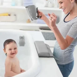 Skip Hop Bath Safety|Bath Accessories & Organization*- Baby Bath Spout Cover, Universal Fit, Moby, Grey