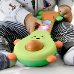 Kids Skip Hop Pretend Play|Toys For 3 Year Old*- Baby Musical Toy - Farmstand Rock-A-Mole Guitar