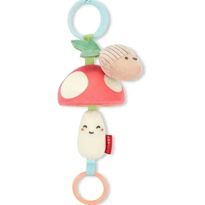 Skip Hop Toys For 0-12 Months|Stroller Toys*- Baby Stroller Toy, Farmstand Mushroom