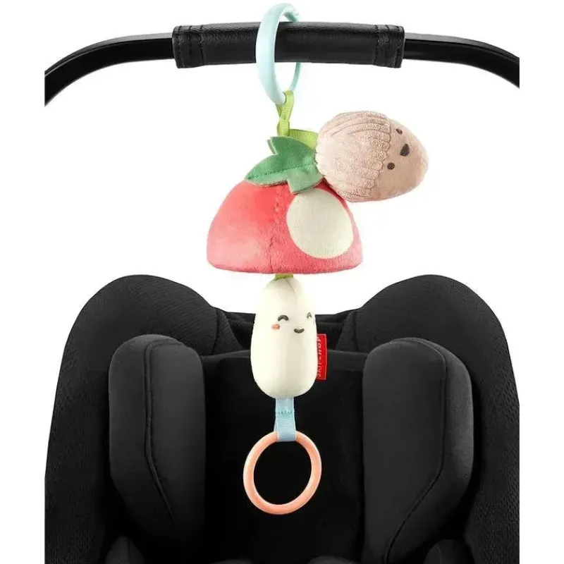 Skip Hop Toys For 0-12 Months|Stroller Toys*- Baby Stroller Toy, Farmstand Mushroom