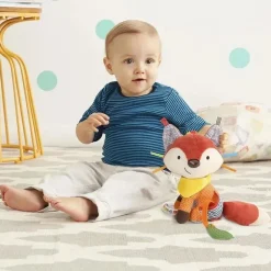 Skip Hop Stroller & Car Seat Toys|Toys For 0-12 Months*- Bandana Buddies Stroller Toy, Fox