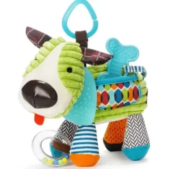 Skip Hop Toys For 0-12 Months|Stroller Toys*- Bandana Buddies Stroller Toy, Dog