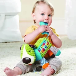 Skip Hop Toys For 0-12 Months|Stroller Toys*- Bandana Buddies Stroller Toy, Dog