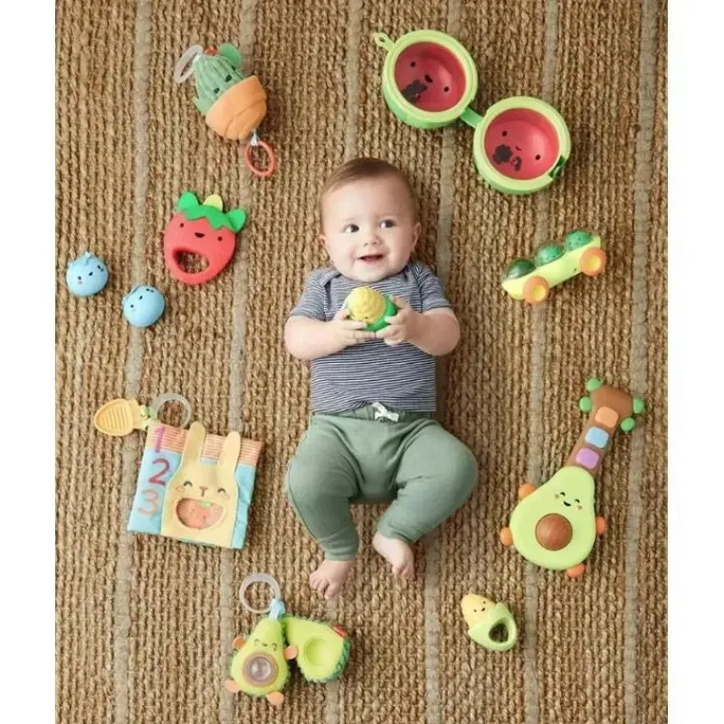 Skip Hop Toys For 0-12 Months|Gift For Toddler*- Berry Band Set - 3pc