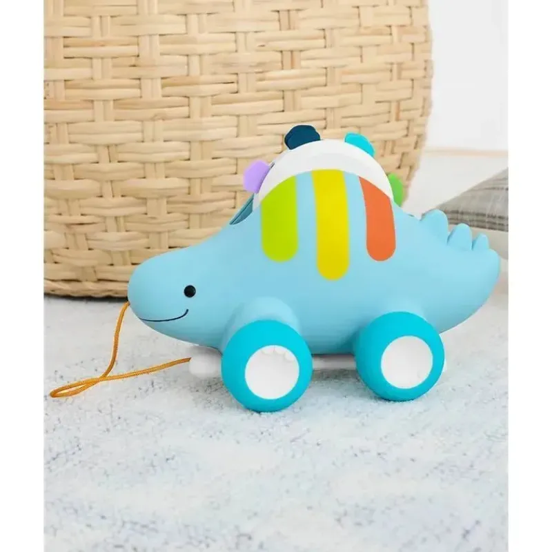 Skip Hop Gift For Toddler*- Dinosaur Pull Along Baby Musical Toy, 3-in-1