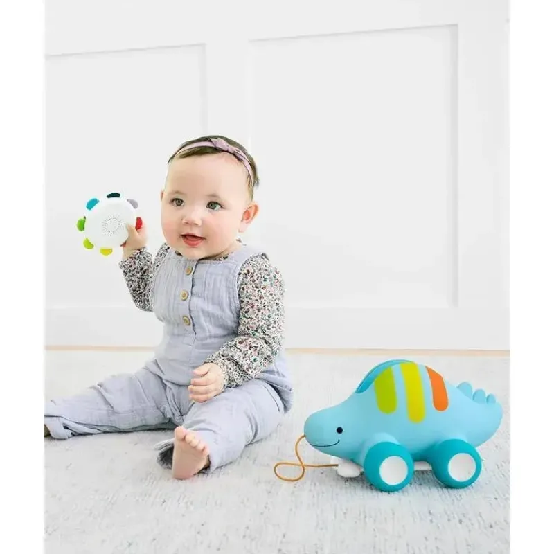 Skip Hop Gift For Toddler*- Dinosaur Pull Along Baby Musical Toy, 3-in-1