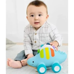 Skip Hop Gift For Toddler*- Dinosaur Pull Along Baby Musical Toy, 3-in-1