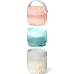 Skip Hop Feeding Gift Set|Dishes, Utensils & Food Containers*- Easy-Pack Mealtime Feeding Set - 6pk, Teal and Grey