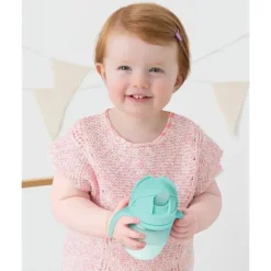 Skip Hop Feeding Gift Set|Dishes, Utensils & Food Containers*- Easy-Pack Mealtime Feeding Set - 6pk, Teal and Grey