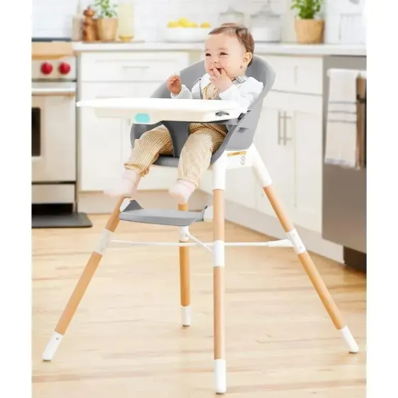 Skip Hop High Chair*- EON 4-in-1 High Chair Grey/White