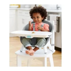 Skip Hop High Chair*- EON 4-in-1 High Chair Grey/White