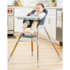 Skip Hop High Chair*- EON 4-in-1 High Chair Slate Blue