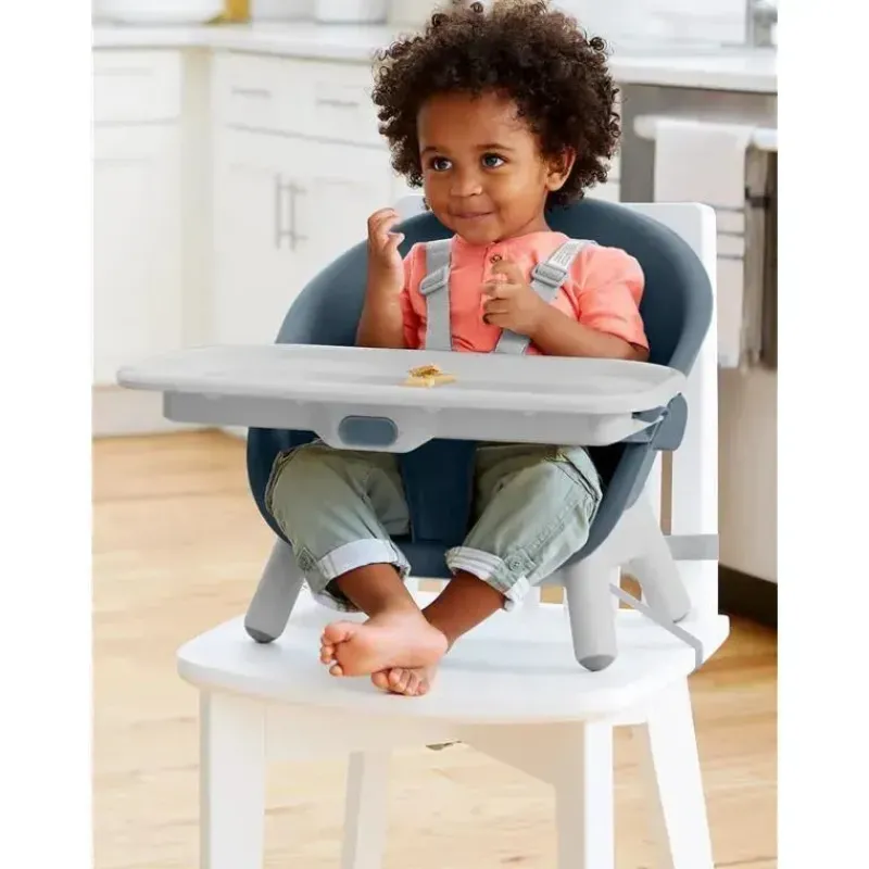 Skip Hop High Chair*- EON 4-in-1 High Chair Slate Blue