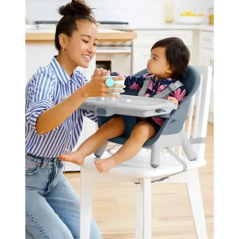 Skip Hop High Chair*- EON 4-in-1 High Chair Slate Blue