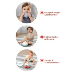 Skip Hop Gift For Toddler*- Explore & More 3-In-1 Happy Hermit Crawl Toy