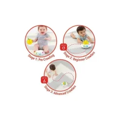 Skip Hop Pretend Play|Gift For Baby*- Explore & More Follow-Bee Crawl Toy