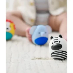 Skip Hop Gift For Toddler|Playtime Gift Set*- Explore & More Egg Shaker Trio Set, Jungle Beat