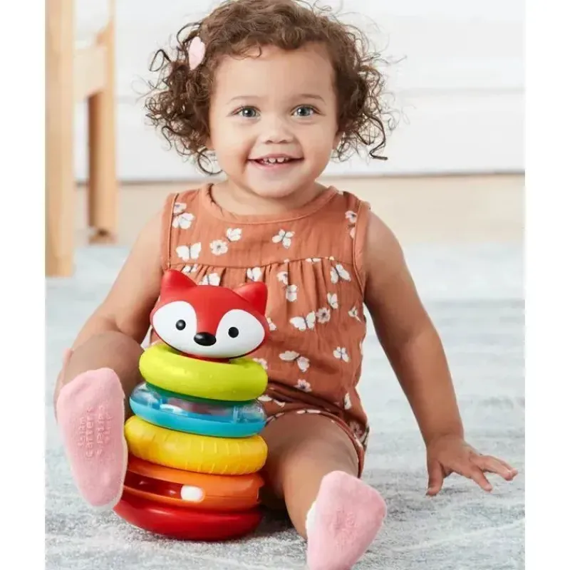 Skip Hop Pretend Play|Toys For 0-12 Months*- Explore & More Fox Stacking Toy