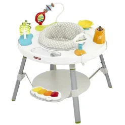 Skip Hop Activity Centers & Jumpers|Toys For 0-12 Months*- Explore and More Baby's View 3-Stage Activity Center, White