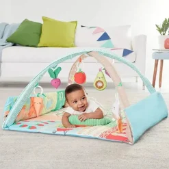 Skip Hop Activity Centers & Jumpers|Toys For 0-12 Months*- Farmstand Activity Gym, Colorful Garden