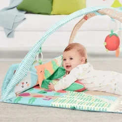 Skip Hop Activity Centers & Jumpers|Toys For 0-12 Months*- Farmstand Activity Gym, Colorful Garden