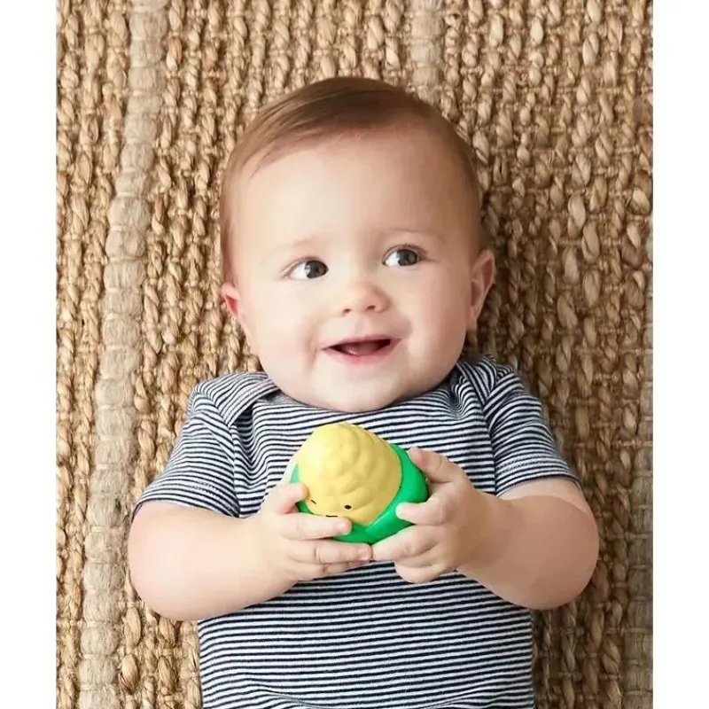 Skip Hop Toys For 0-12 Months|Gift For Toddler*- Farmstand Mara Baby Toy - Corns