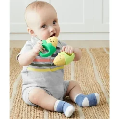 Skip Hop Toys For 0-12 Months|Gift For Toddler*- Farmstand Mara Baby Toy - Corns