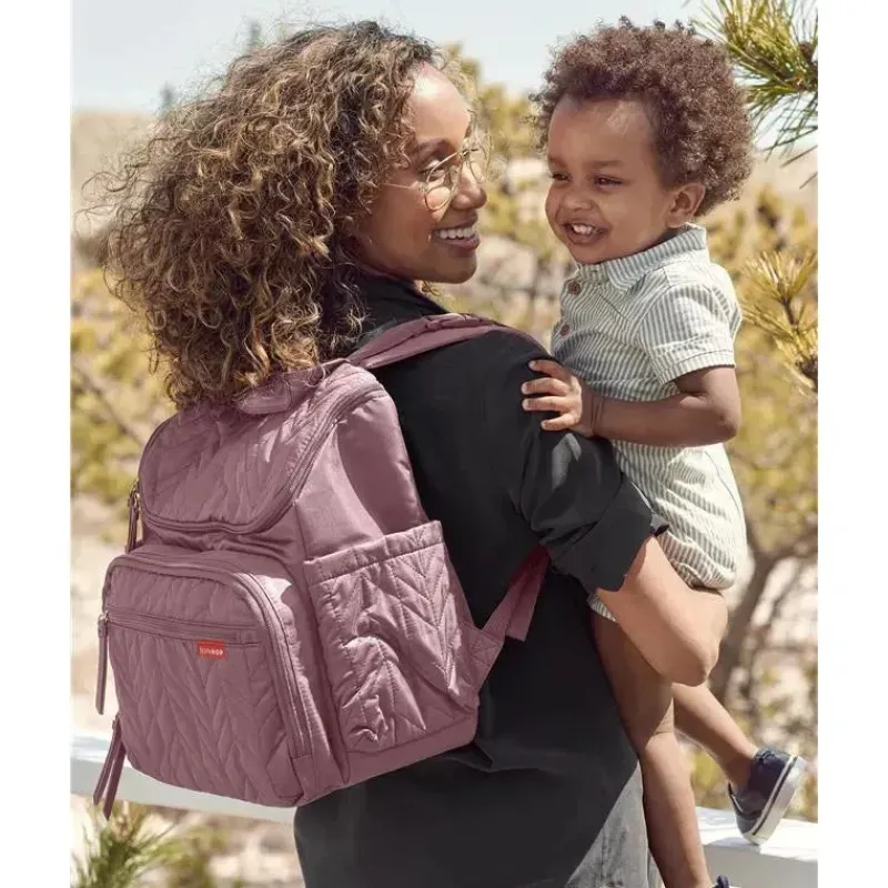 Skip Hop Diaper Backpacks*- Forma Diaper Backpack, Mauve Mist