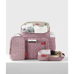 Skip Hop Diaper Backpacks*- Forma Diaper Backpack, Mauve Mist