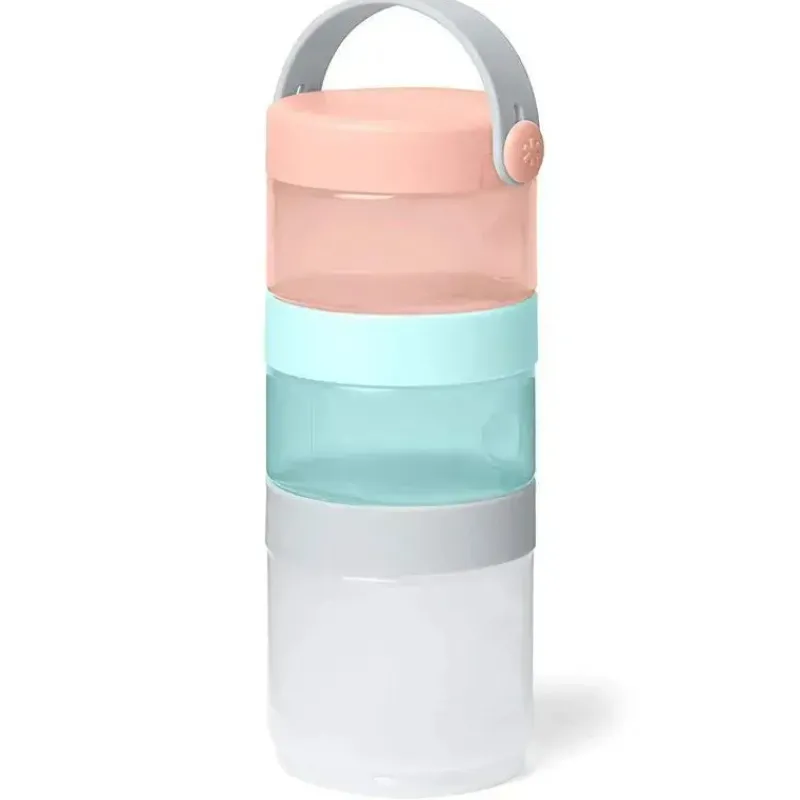 Skip Hop Food Jars & Snack Cups|Dishes, Utensils & Food Containers*- Formula To Food Container Set, Teal and Grey