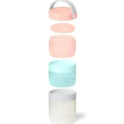 Skip Hop Food Jars & Snack Cups|Dishes, Utensils & Food Containers*- Formula To Food Container Set, Teal and Grey