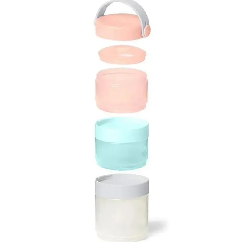 Skip Hop Food Jars & Snack Cups|Dishes, Utensils & Food Containers*- Formula To Food Container Set, Teal and Grey