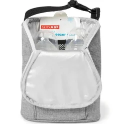 Skip Hop Tote Bags*- Grab & Go Double Bottle Bag, Grey Melange