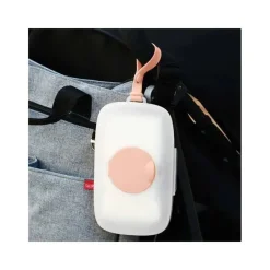 Skip Hop Wipes & Warmers*- Grab & Go Snug Seal Wipes Case, Blush
