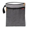 Skip Hop Handbags & Accessories*- Grab & Go Wet/Dry Bag, Black & White Stripe