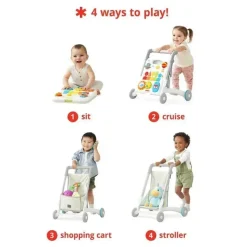 Skip Hop Walkers|Toys For 0-12 Months*- Grow Along, 4 In 1 Activity Walker