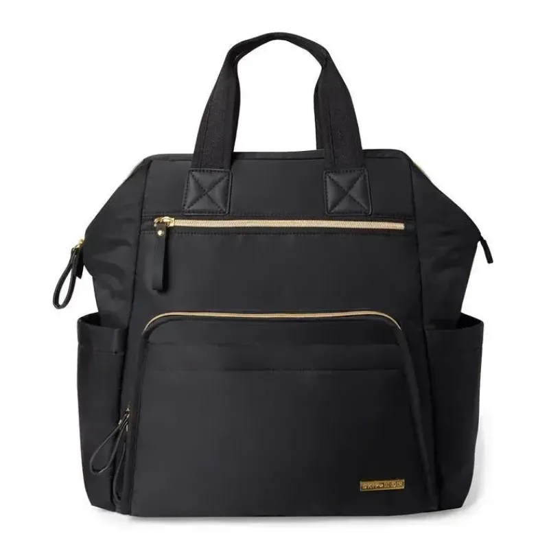 Skip Hop Diaper Backpacks*- Mainframe Wide Open Diaper Backpack, Black