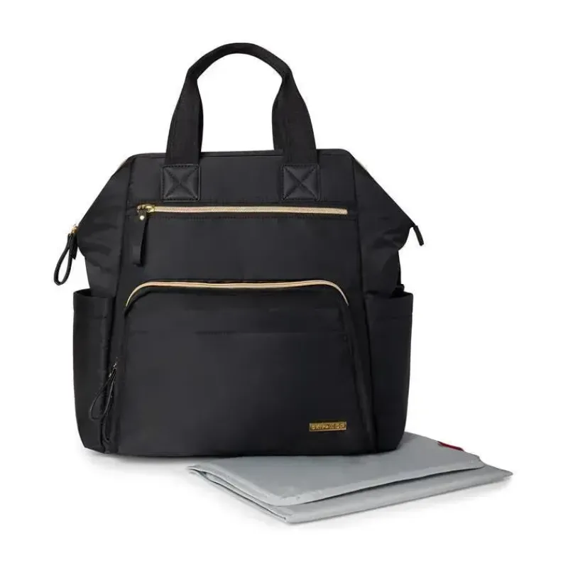 Skip Hop Diaper Backpacks*- Mainframe Wide Open Diaper Backpack, Black