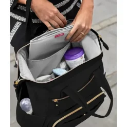 Skip Hop Diaper Backpacks*- Mainframe Wide Open Diaper Backpack, Black