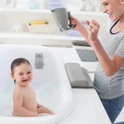 Skip Hop Bath Toys*- Moby Baby Bath Essential Set, Grey 4pk