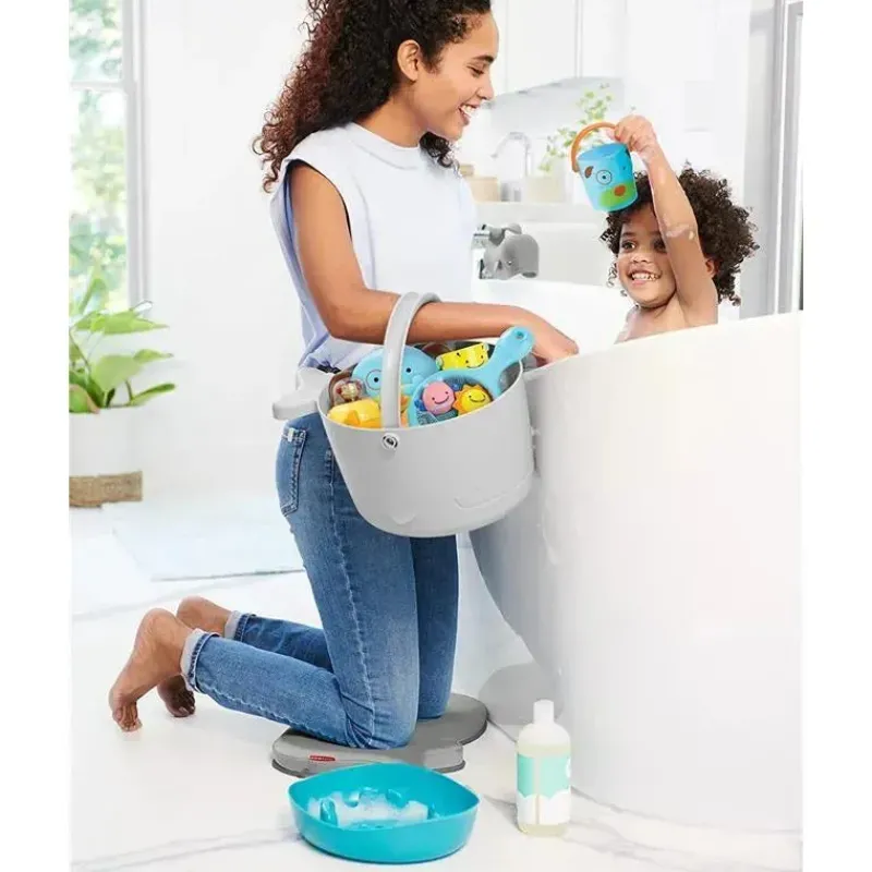 Skip Hop Toys For 0-12 Months|Gift For Toddler*- Moby Fun Filled Bucket Gift Set