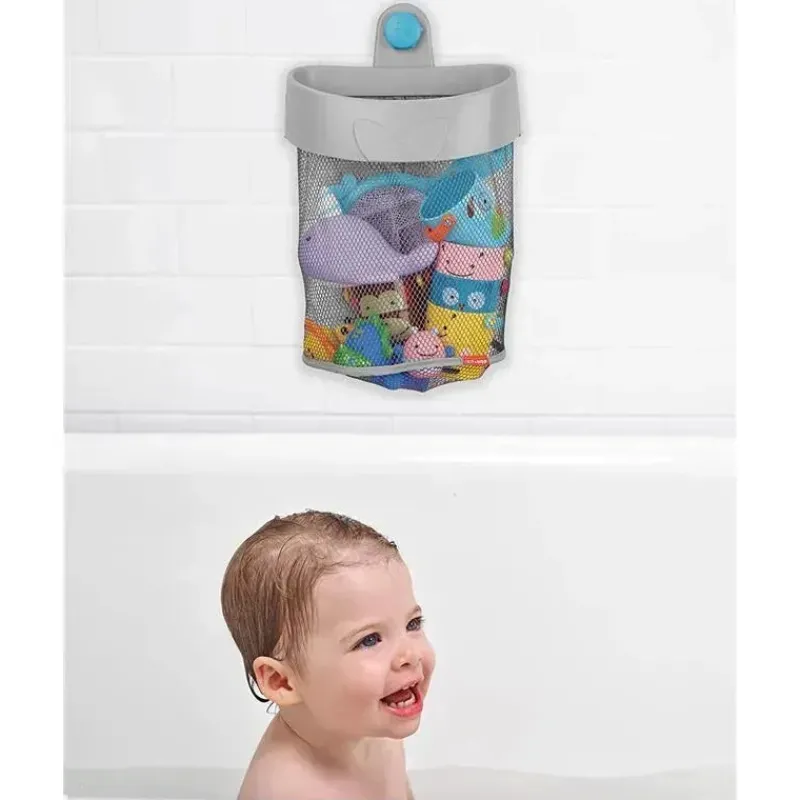 Skip Hop Bath Accessories & Organization*- Moby Hanging Bath Toy Organizer Scoop, Grey
