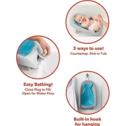 Skip Hop Toys For 0-12 Months*- Moby Recline and Rinse Bath Tub