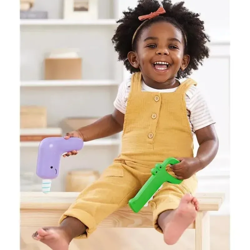 Skip Hop Toys For 2 Year Old|Gift For Toddler*- 4Pk Zoo Crew Tool Set Toy