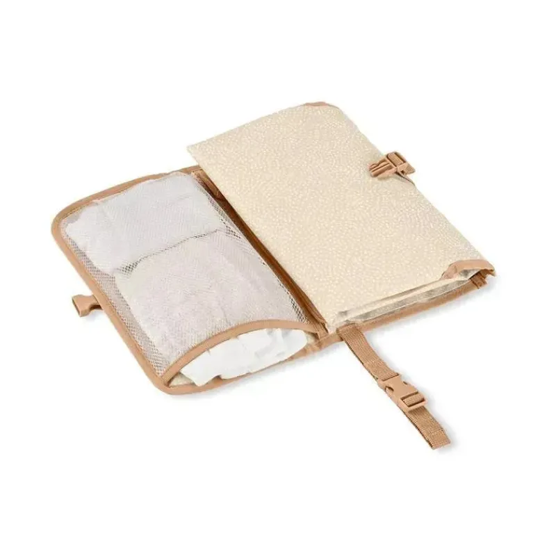 Skip Hop Portable Changing Pads*- Portable Baby Changing Pad, Pronto, Beige Swirl Dot