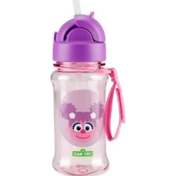 Skip Hop Straw, Sippy & Training Cups|Dishes, Utensils & Food Containers*- Sesame Street Toddler Sippy Cup with Straw, Straw Bottle, 12 oz, Abby Cadabby