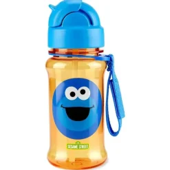 Skip Hop Straw, Sippy & Training Cups|Dishes, Utensils & Food Containers*- Sesame Street Toddler Sippy Cup with Straw, Straw Bottle, 12 oz, Cookie Monster
