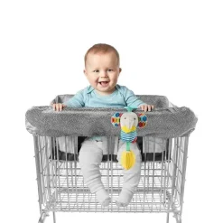 Skip Hop Cart Covers*- Shopping Cart Cover, Take Cover, Swirl Dot